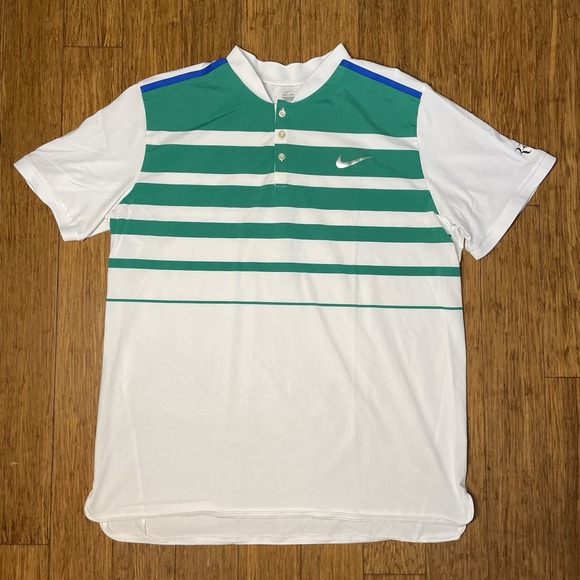 Nike ROGER FEDERER 2016 AUSTRALIAN OPEN TENNIS Polo SHIRT Mens 2XL RF 728951-100 - Picture 1 of 8